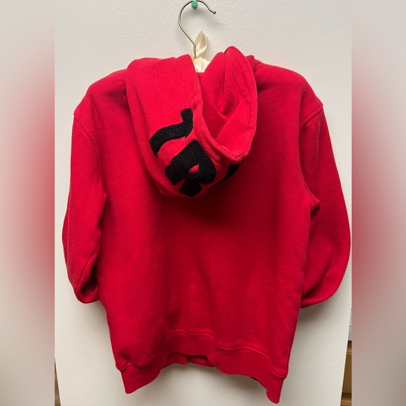 True Religion Red Kids Hoodie with Black Details - Picture 4 of 10